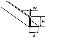 AFS-4 Winkelprofil 3,2x3,2x37