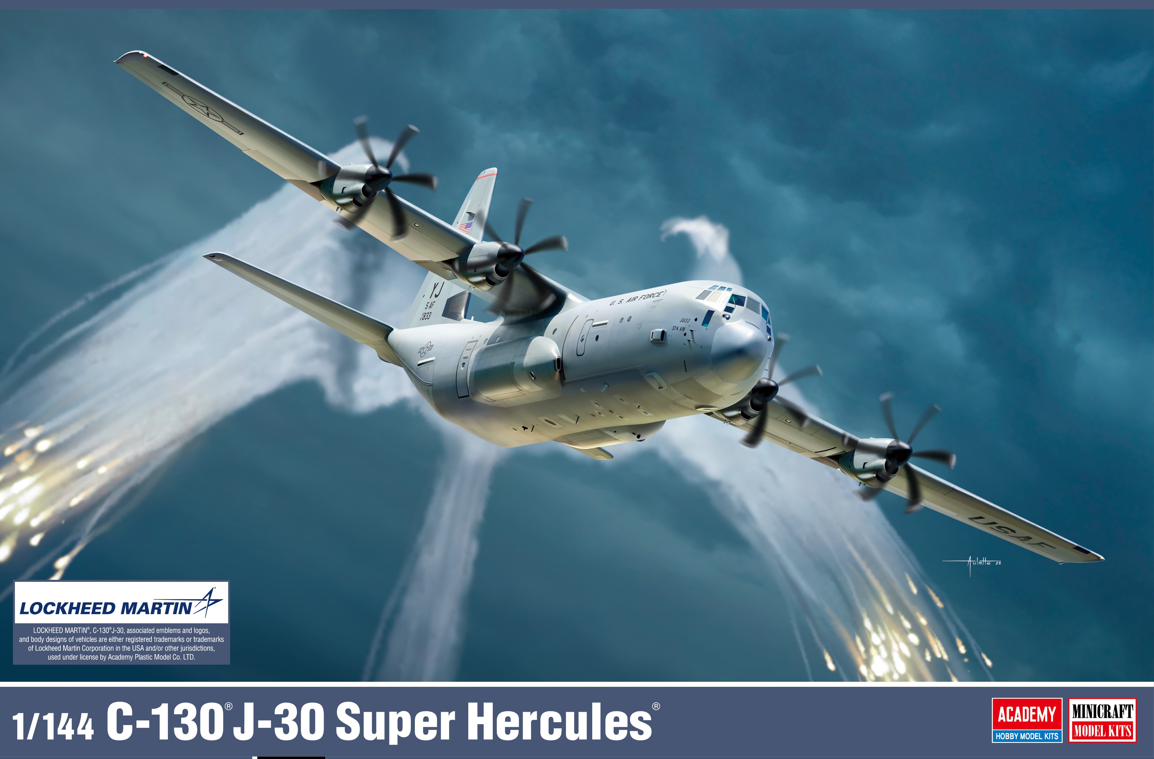 1/144 C-130 J-30 SUPER HERCUL