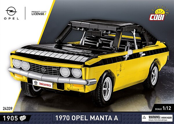 1870 PCS CARS /24339/ ´1970 Opel Manta