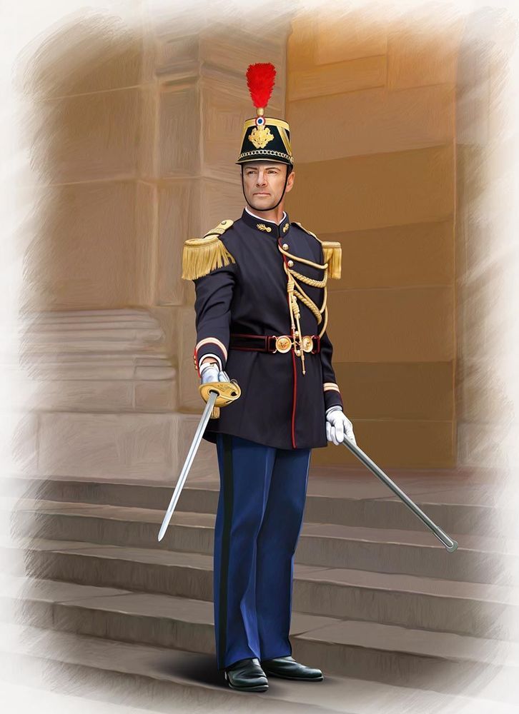 French Republican Guard Offic - 3316004