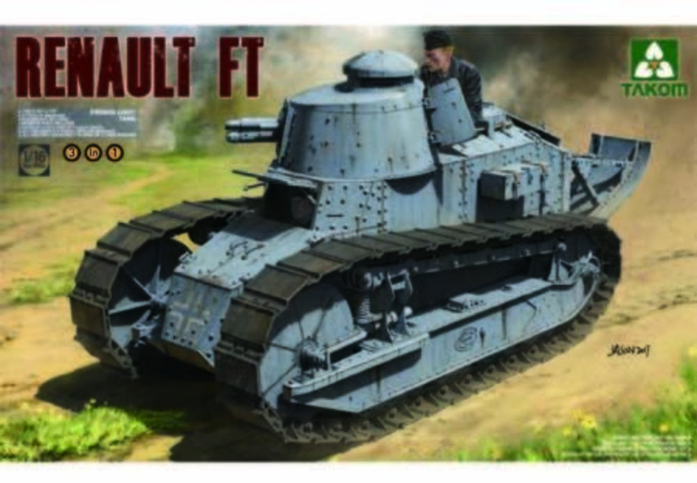 French Light Tank Renault Ft- - 3461004