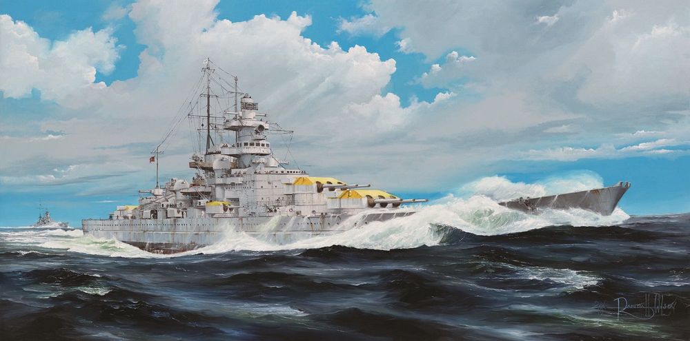 German Gneisenau Battleship - 9363714