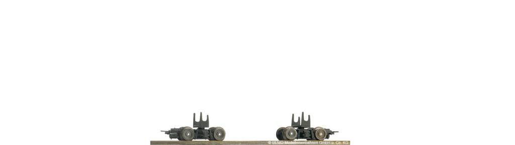 DB Rollbockpaar Bausatz H0m - 2210800