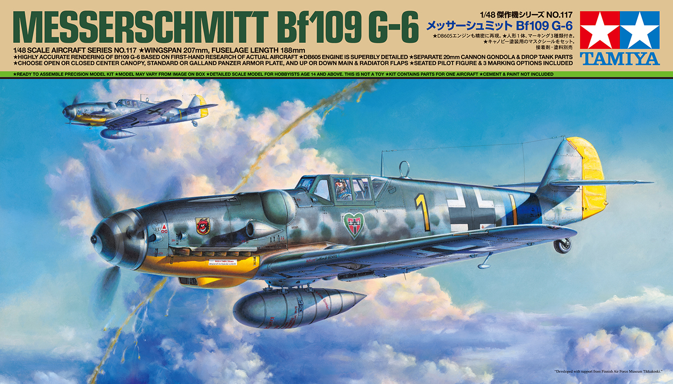 1:48 Dt. Bf109 G-6 Messerschm