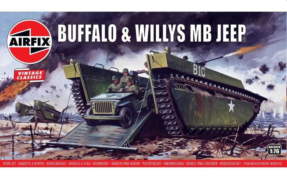 Buffalo Amphibian LVT & Jeep - 1602302